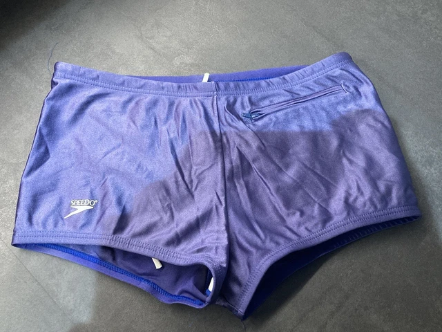 Retro Mens Speedo Trunks 1960s 1970s Size Small 32” Waist Gay Interest