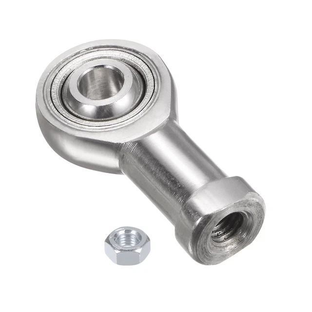 SSI6T/K 6mm Rod End Bearing M6x1 Female Right Hand Thread, Cast Iron Rod End