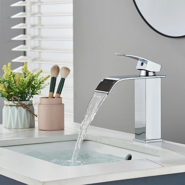 Rubinetto Monocomando Lavabo Bagno - In Acciaio Inox, Con Cartuccia Ceramica E Tubi Inclusi, Colore Argento - Foto 5