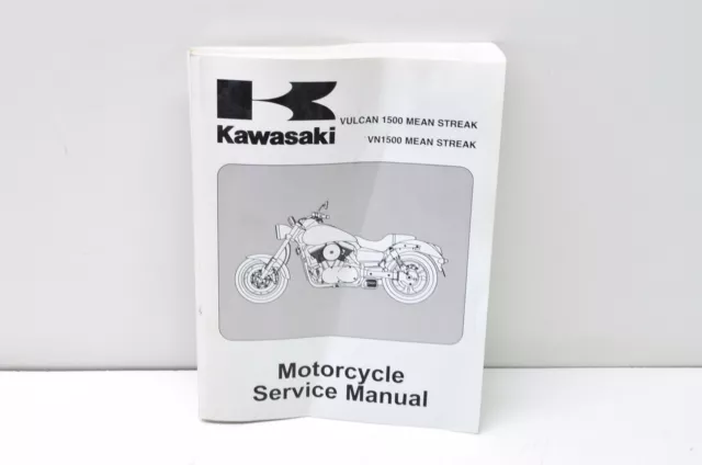 OEM Kawasaki 99924-1277-02 Service Manual VN1500P NOS