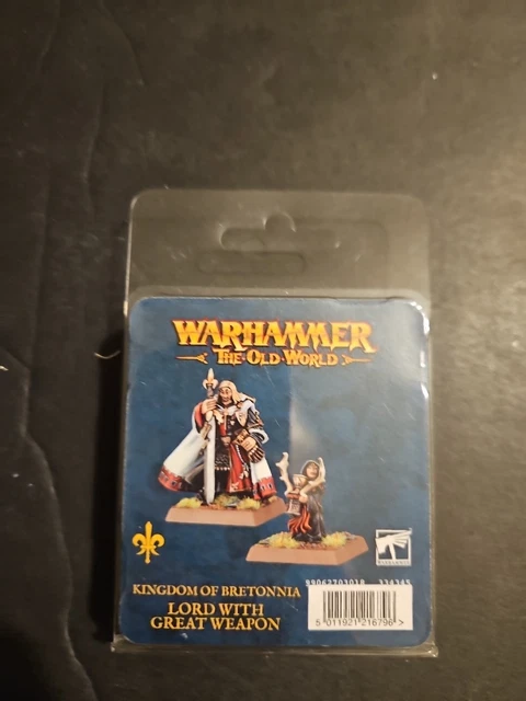 Warhammer Fantasy Bretonnian Baron Odo D'Outremer - Metal