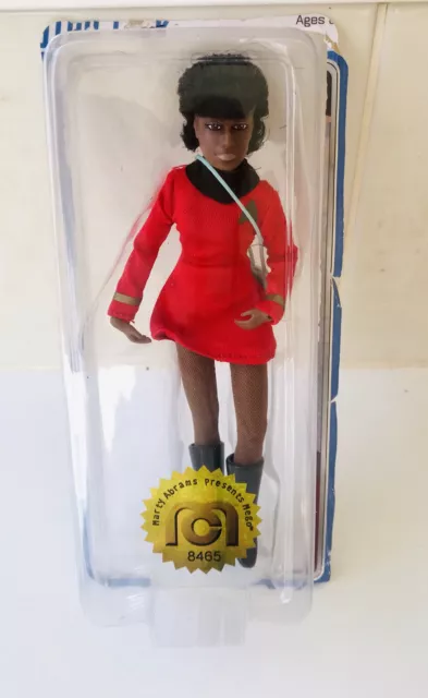 Star Trek Lieutenant Uhura Figure Doll Mego Original As New Blister Pack