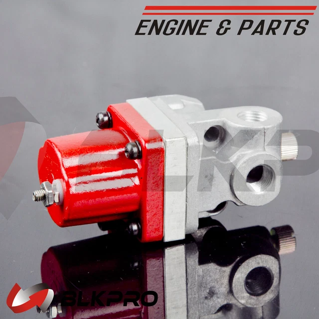 FUEL SHUT OFF Solenoid Valve High Flow Cummins 24V Volt Dual 2 Terminal