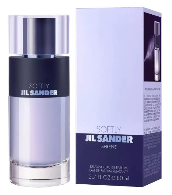 ✅ Jil Sander SOFTLY SERENE Eau de Parfum Spray Neu & Ovp Damen-EdP 80ml + Probe✅