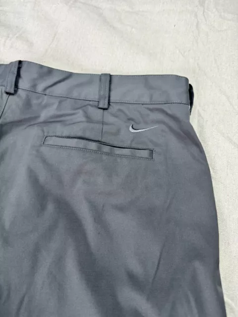 Pantalones chinos negros Nike Golf para hombre talla 36x32 ajuste moderno rendimiento flexible