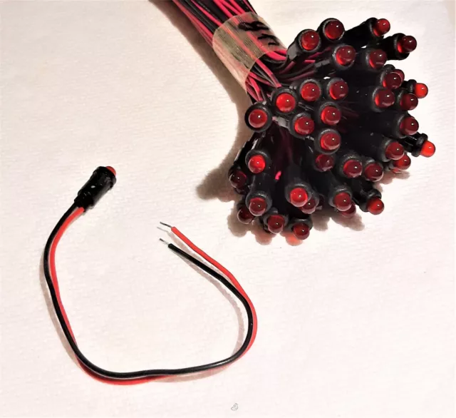 10 pcs Lumex Panel Indicators (18)Red SSI-LXH600ID150