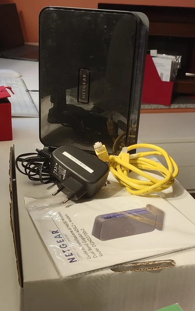 MODEM ROUTER NETGEAR DGND3700v2 N600 ADSL2+ WIRELESS DUAL BAND COME NUOVO