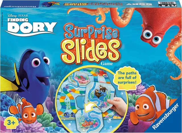 Disney Finding Dory Surprise Slides Kids Game Ravensburger