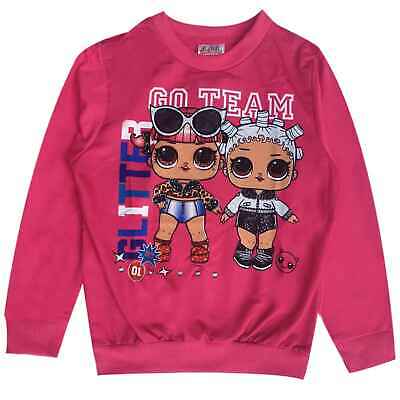 Girls Kids Lol Surprise Sweatshirt Top LOL Fleece Jumper Jacket Age 6-12 Yrs