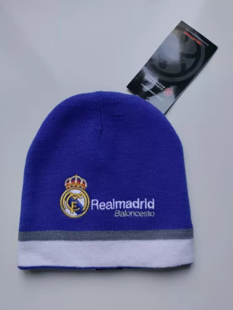 Gorro Beanie Real Madrid Baloncesto Nuevo Reversible Euroleague Basketball