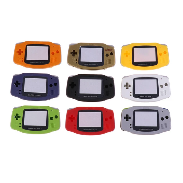 Colorful Housing Shell for Nintend Gameboy GBA Shell Hard Case With Screen L:-h