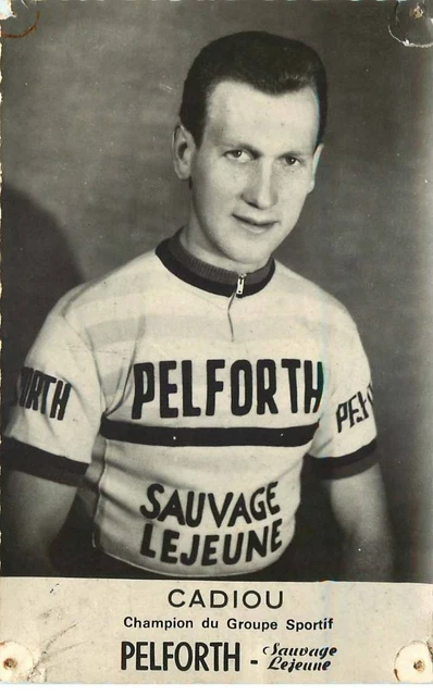 Carte Postale Ancienne - Cyclisme Sur Piste : Le Stayer Lillois César Simar, 1900
