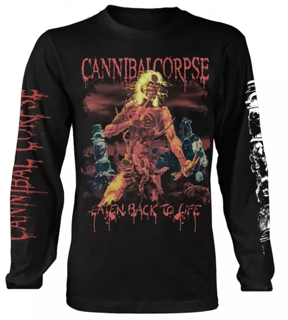 Camicia a maniche lunghe Cannibal Corpse Eaten Back To Life - UFFICIALE