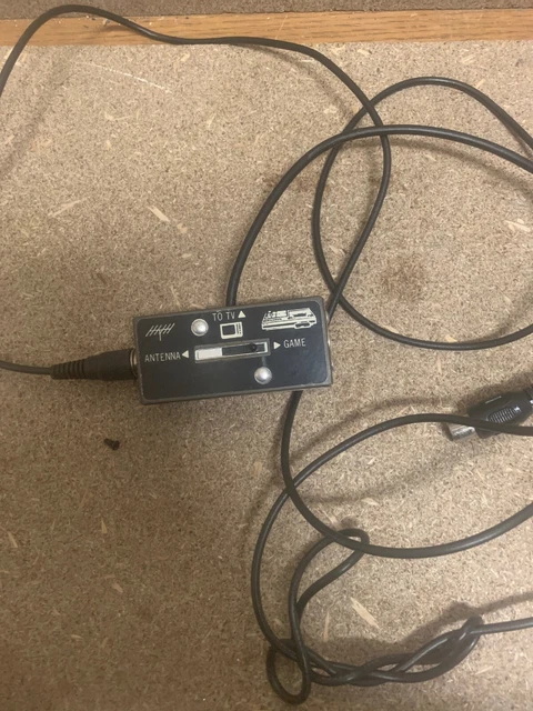 VINTAGE SHACK GAME To Tv Antenna VHF UHF Switch Switcher £11.99 ...