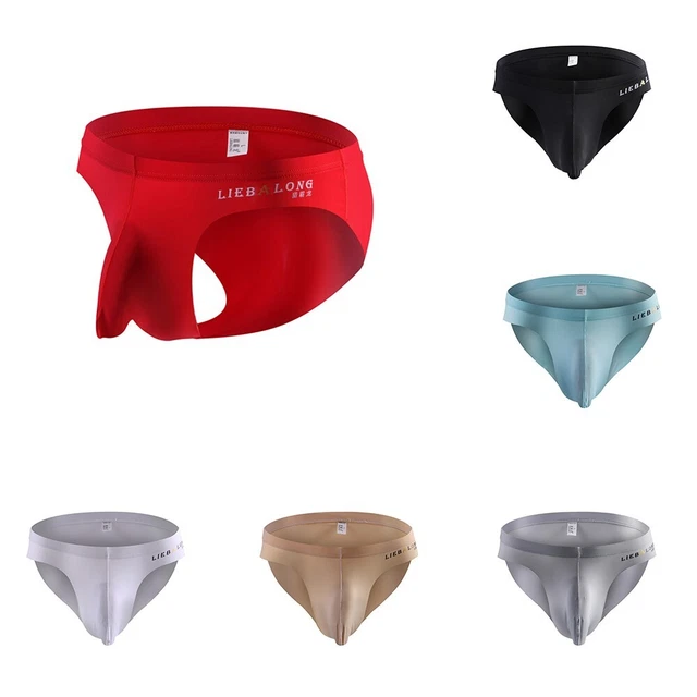 Hochwertig Schlafzimmer Herrenunterwäsche Slip M-3XL Nylon Sexy Low-Rise