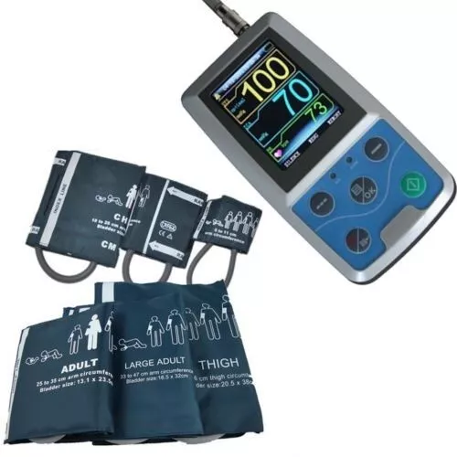 CONTEC ABPM50 Handheld 24hrs Ambulatory Blood Pressure Monitor PC Software,adult