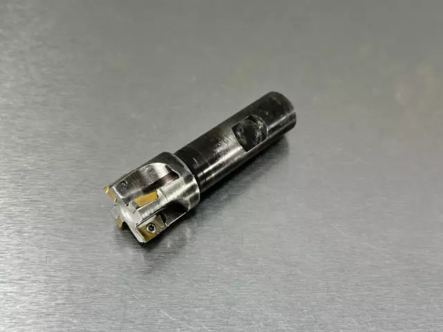 Iscar 1" Indexable End Mill 3/4" Shank E90A-D1.00-W.75