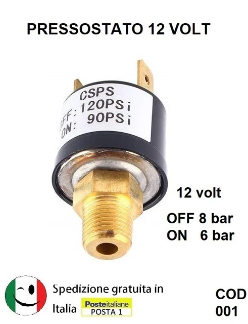 air compressor pressure switch Interruttore di Pressione Pressostato air compressor pressure switch Interruttore di Pressione Pressostato