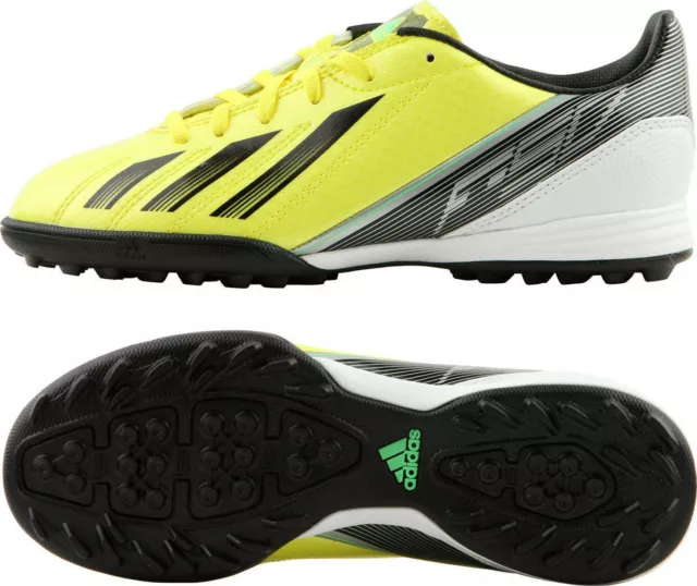 Adidas Kinder Fußballschuhe Kunstrasen Asche Gr. 37 38 Multi Nocken F10 Neu