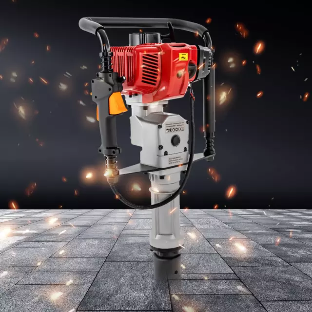52CC Fence T Post Driver Gas-Powered 2 Stroke 2.3HP Pile Driver Gasoline Engine