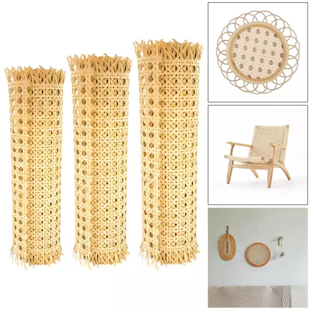 Canne durable de kit de décoration de DIY de maille de sangle de rotin