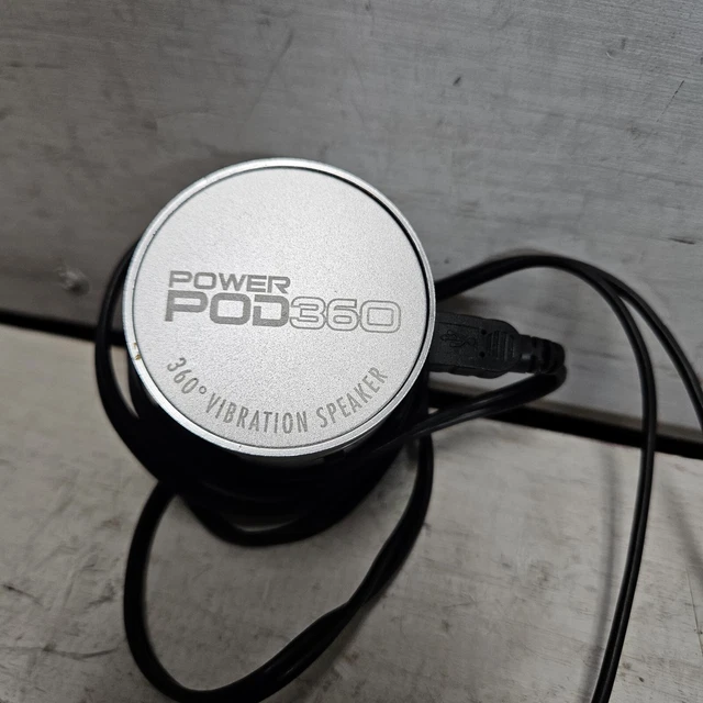 LOT OF 5 Power Pod 360 Vibration Speaker with Bluetooth $99.99