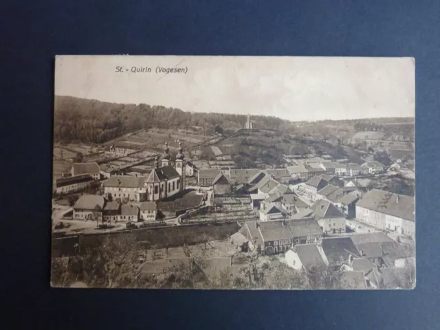 SAINT QUIRIN Moselle CPA 57 vue generale