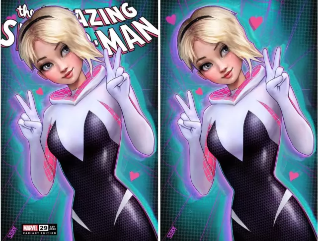Amazing Spider-Man #29 (Nathan Szerdy Exclusive Trade/Virgin Variant Set)