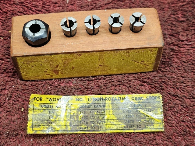 Wohlnip No.1 Collet Set