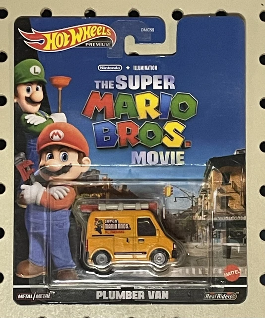 2023 HOT WHEELS Premium Super Mario Bros. Movie Plumber Van £14.42