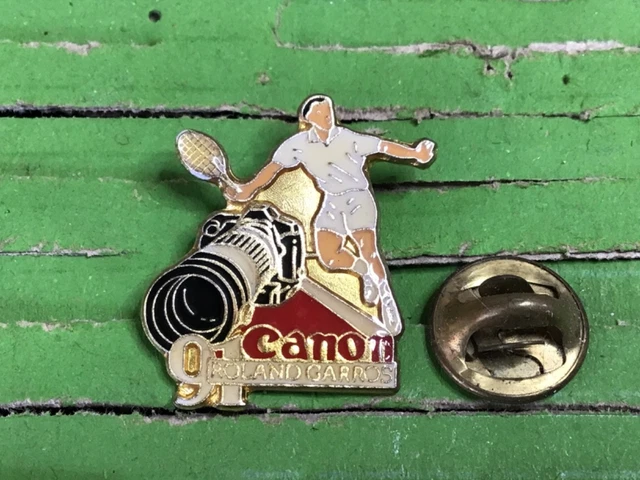 Pin's Roland Garros 1991 - Sponsor Kodak - Vintage Tennis - Métal, Occasion