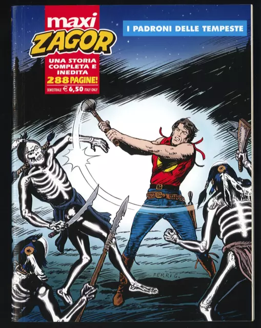 Maxi Zagor Speciale n.20 "I Padroni delle Tempeste" Q.Edicola SBE 2013 ▓