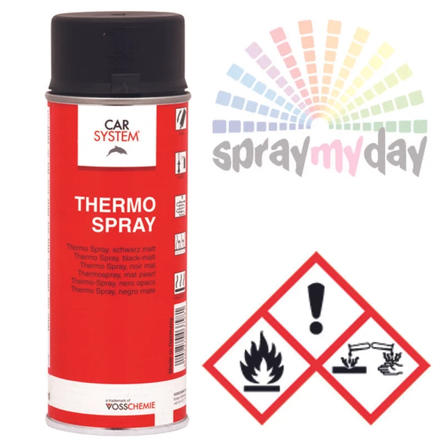 Thermo-Spray Resistente Al Calore Nero Cs - 400ml