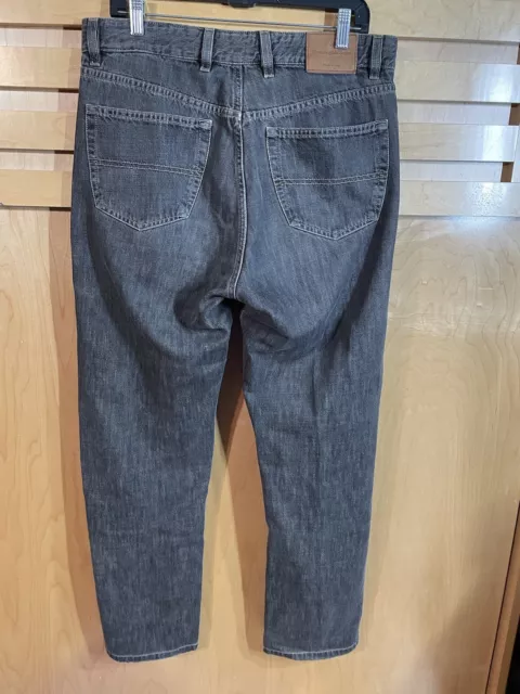 ERMENEGILDO ZEGNA MEN’S Straight Jeans Size 35X31 100% Cotton Made ...