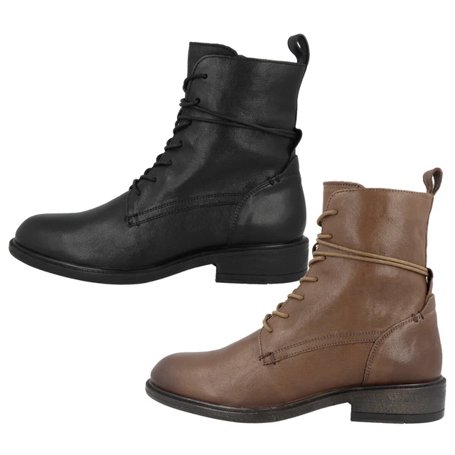 GEOX D Catria D Femmes Bottes à Lacets Bottines Bottes D'Hiver