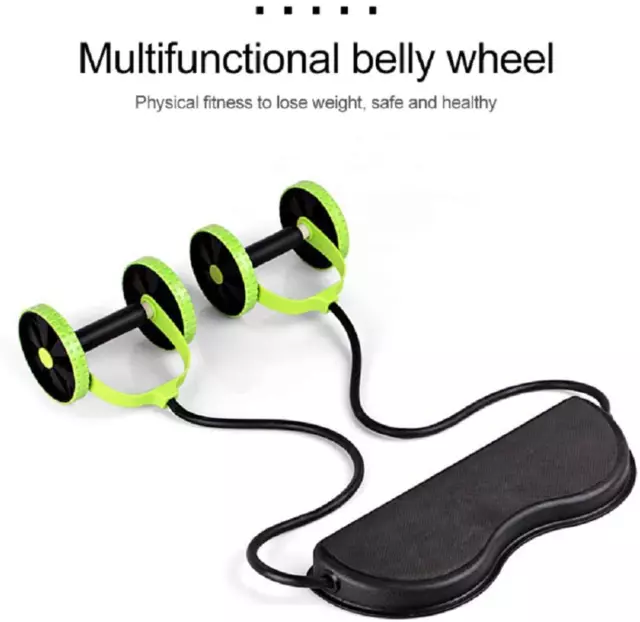 Abdominal Trainers Double Ab Roller Wheel Fitness Abdominal Abs Roller Ab Roller