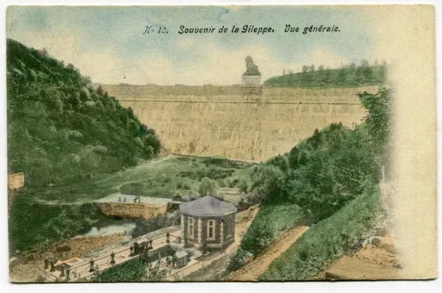 CPA - Carte Postale - Belgique - Souvenir de la Gileppe - Vue Générale- 1907 (B9