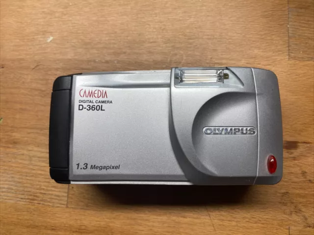 Olympus CAMEDIA D-360L 1.3 Megapixel Digital Camera - Silver