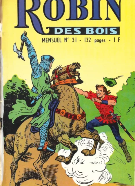 Robin des Bois N°31 - Ed.  Jeunesse et Vacances Mars 1967 - BE