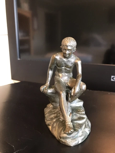 Antique early 1900s bronze “ Mercury” statue. “Messenger To The God’s”