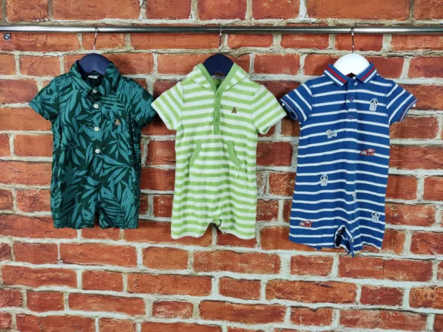 Baby Boys Bundle Age 3-6 Months Gap Mothercare Polo Shirt Romper Summer Set 68Cm