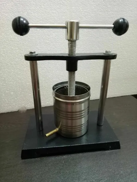 Tincture Press Extra heavy duty for making tinctures Analytical Lab Equipment
