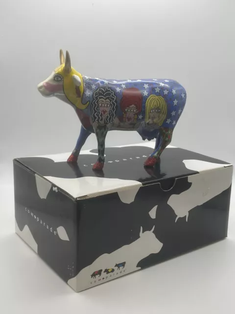 2006 Cow Parade Divas Figure #7325 With Box excellent condition