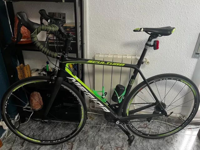 Bicicleta de carretera, marca Merida scultura carbono talla 52 2