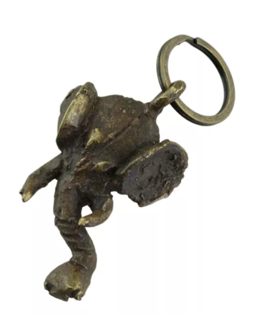 Elephant Porte Clés Africain  figurine Bronze Art ethnique coutumier 26172 CB6