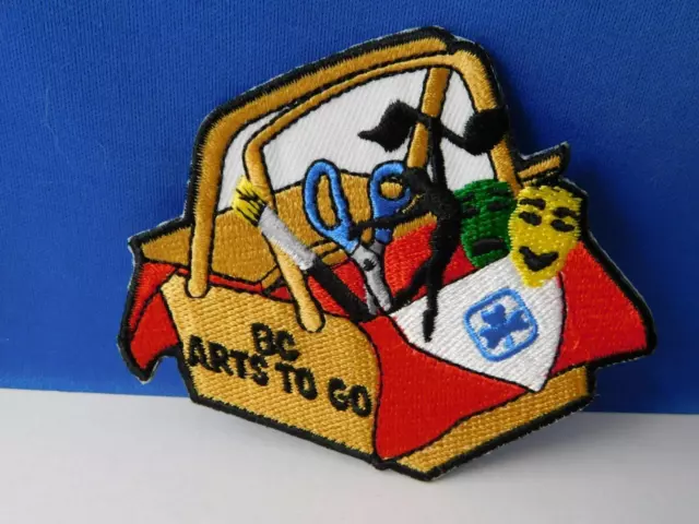 Girl Guides Canada Patch Bc Arts To Go Camp Badge Collector