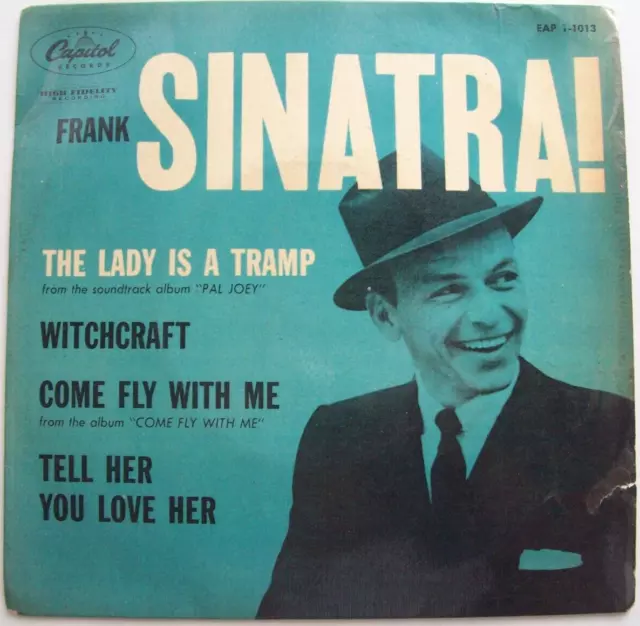 EP Frank Sinatra The Lady is a Tramp Released 1958