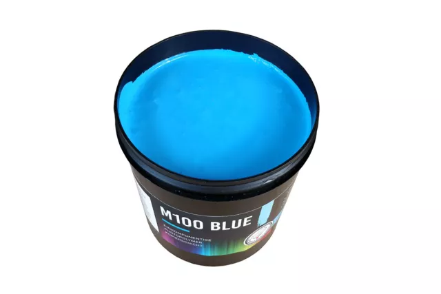 M100 Blue Fotoemulsion, Kopierschicht, Siebdruck - schnell und einfach
