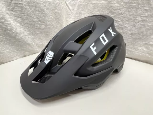 New Fox Speedframe Mips Mtb Bicycle Helmet, Matte Black, Large