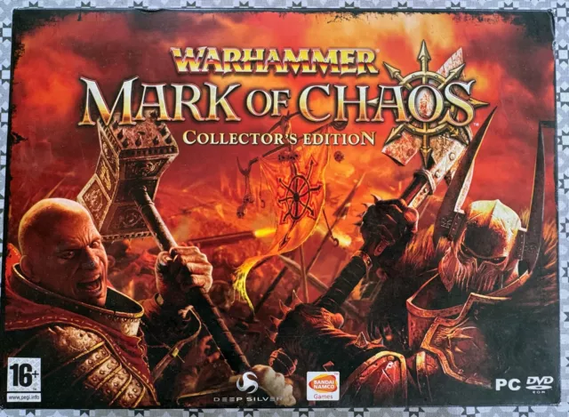 Games Workshop Warhammer Mark Of Chaos Collector's Edition Pc Game Complete